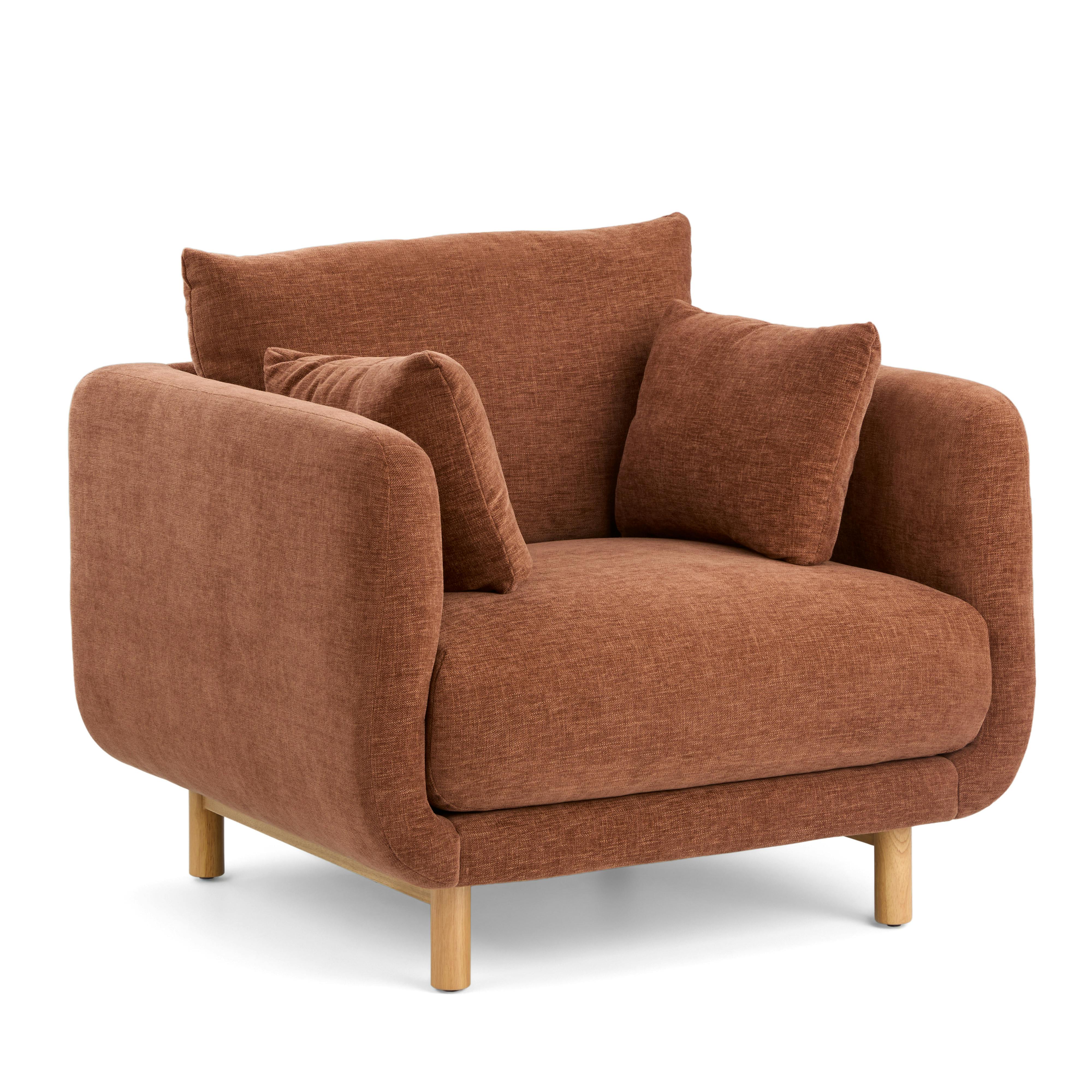 Nora Hestia Caramel Lounge Chair | Article