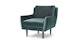 Matrix Pacific Blue Chair - Gallery View 3 of 11.