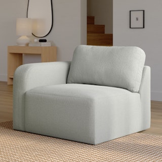 Juni 43.25" Left Arm Module - Clover Ivory