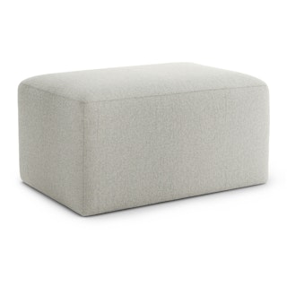 Juni 34" Ottoman - Clover Ivory