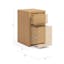 The Leif Modular Desk x File Cabinet Bundle - Gallery View 1 of 6.