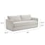 The Hanson Sofa Bed x Ottoman Bundle - Gallery View 1 of 6.