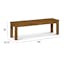 The Ashford Dining Table x Dining Bench x Morton Dining Chair Bundle - Gallery View 1 of 8.