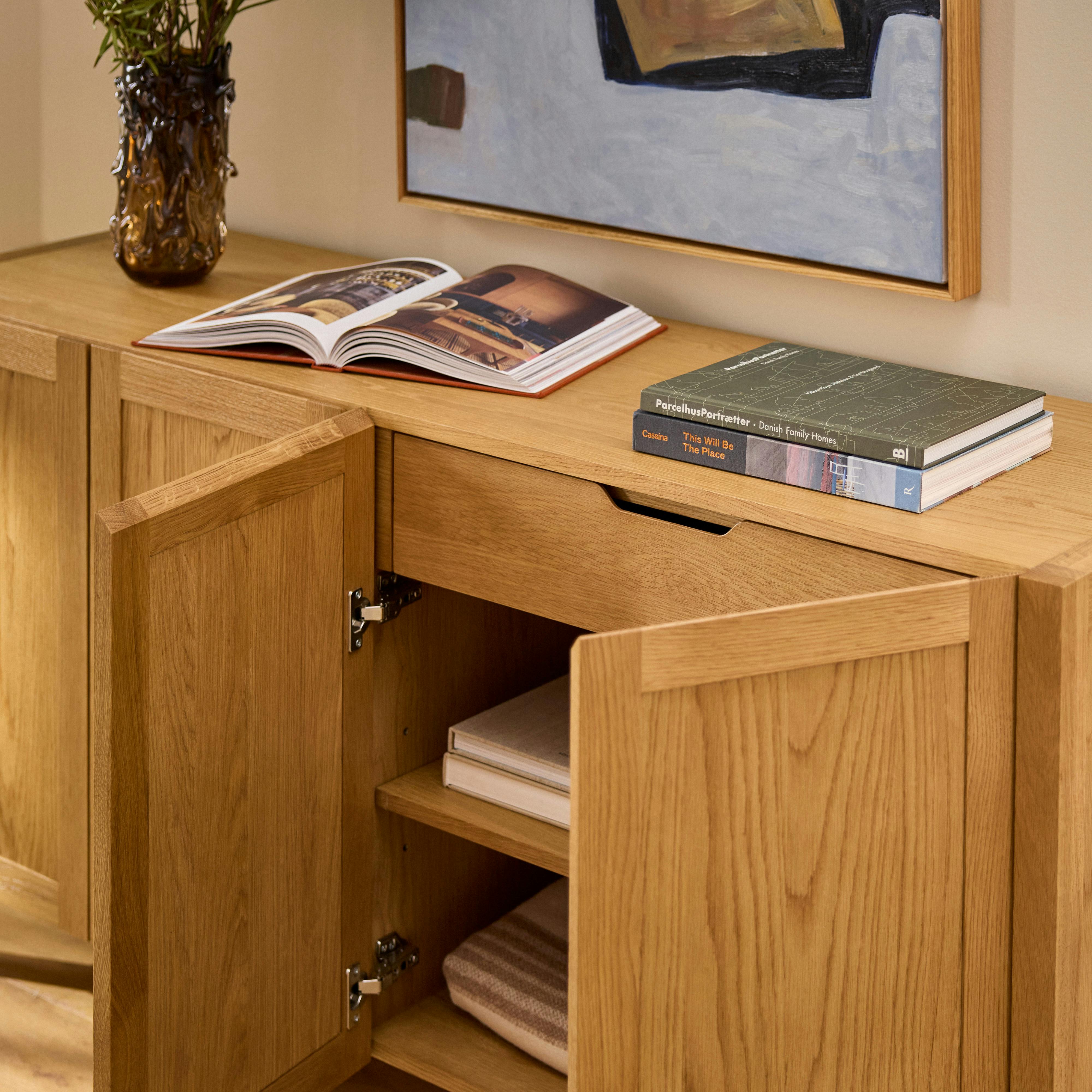 Ashford Brushed Natural Oak Sideboard | Article