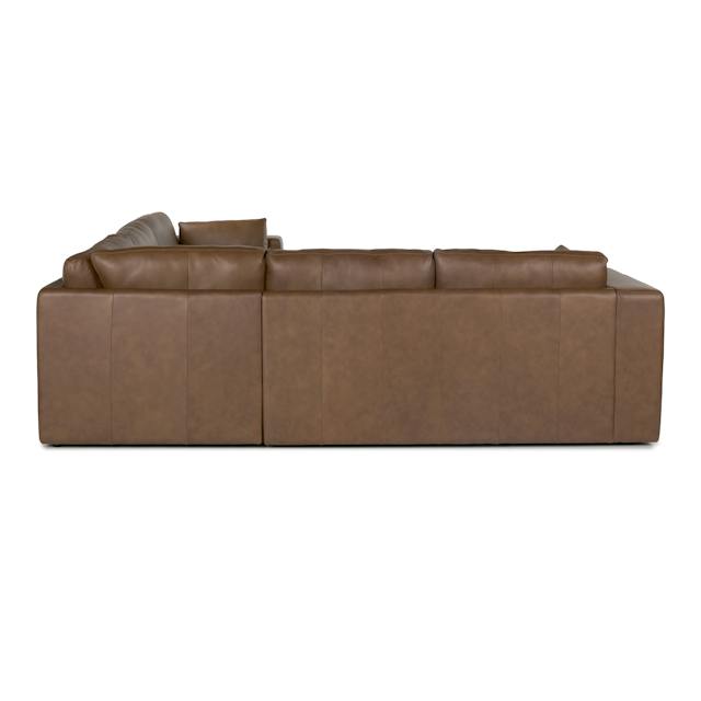 Whitmore Lucia Brown Leather Corner Sectional | Article