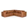 Whitmore 107" Leather Corner Sectional - Salerno Tan