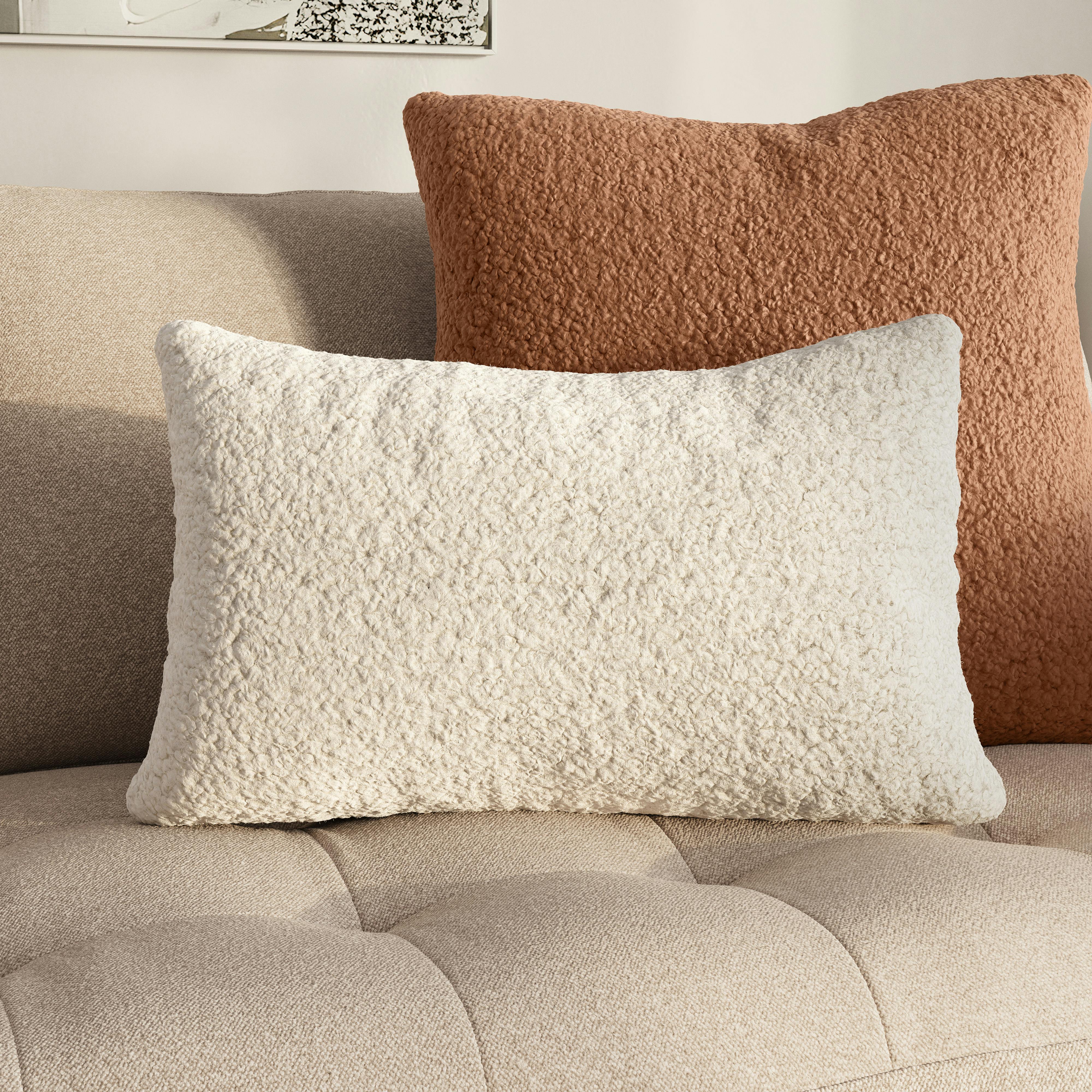 Ella Small Pillow - Short Shearling White