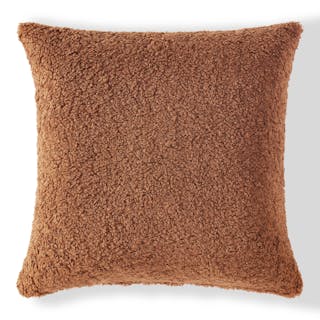 Ella Large Pillow - Short Shearling Rust