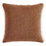 Ella Large Pillow - Short Shearling Rust