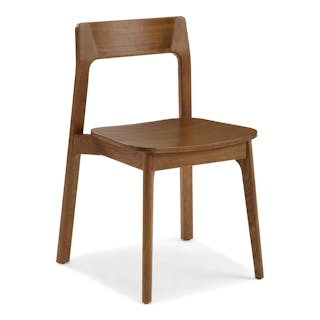 Gusfa Stackable Dining Chair - Smoked Oak