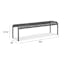 The Sarek Outdoor Bar Cart x Bench x Dining Table Bundle - Gallery View 1 of 8.