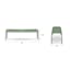 The Sarek Outdoor Bar Cart x Bench x Dining Table Bundle - Gallery View 1 of 8.