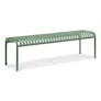 Sarek 59" Outdoor Bench - Khaki Green