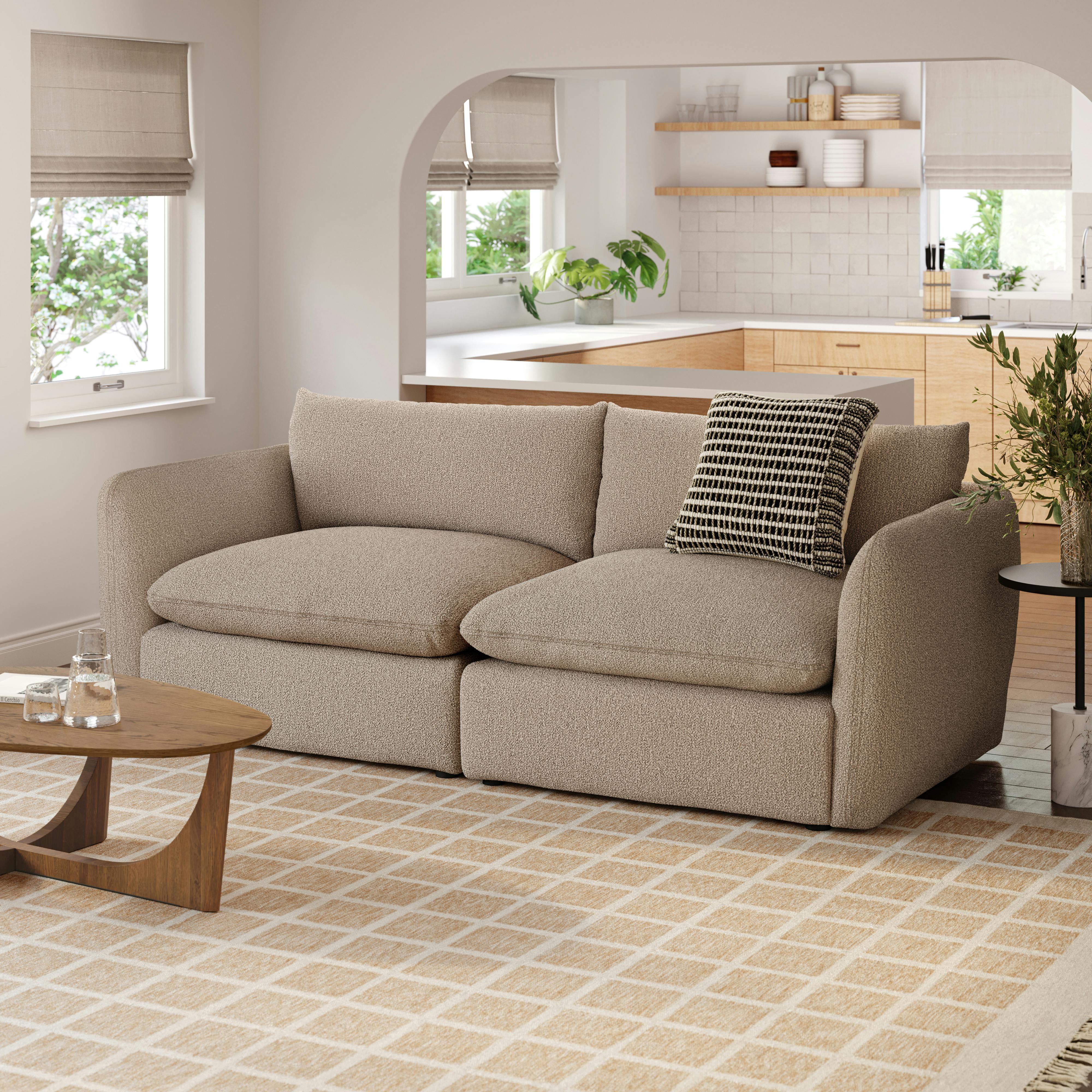 Leigh Sandstone Wool Bouclé 92