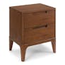Rosin 2-Drawer Nightstand - Walnut