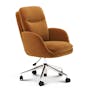 Bea Velvet Executive Office Chair - Hale Camel