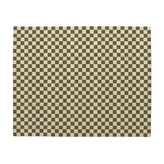 Murray 8 x 10 Wool Rug - Checkered Green