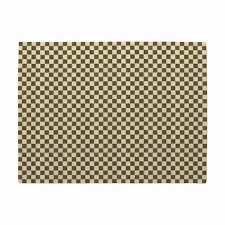 Murray 9 x 12 Wool Rug - Checkered Green