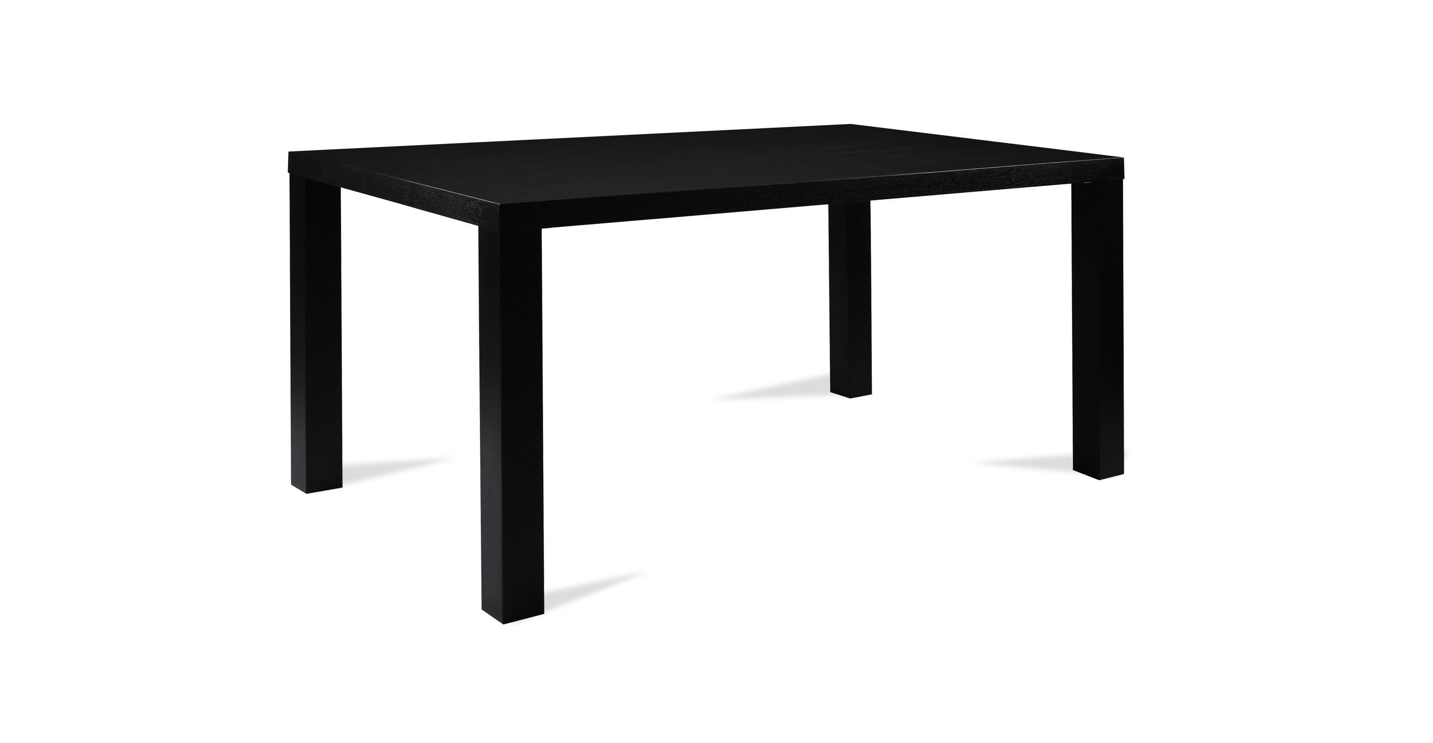 Brent Black Dining Table For 6 - Tables - Article | Modern, Mid-Century ...