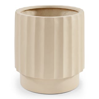 Tera Short Indoor/Outdoor Planter - Ivory