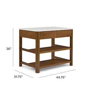 The Holme Kitchen Island x Nurmi Counter Stool Bundle - Primary View 1 of 7 (Click To Zoom).
