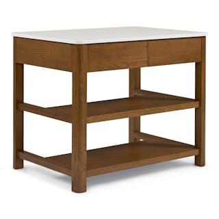 The Holme Kitchen Island x Nurmi Counter Stool Bundle - Primary View 1 of 7 (Click To Zoom).