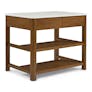 Holme 44" Kitchen Island - Smoked Oak