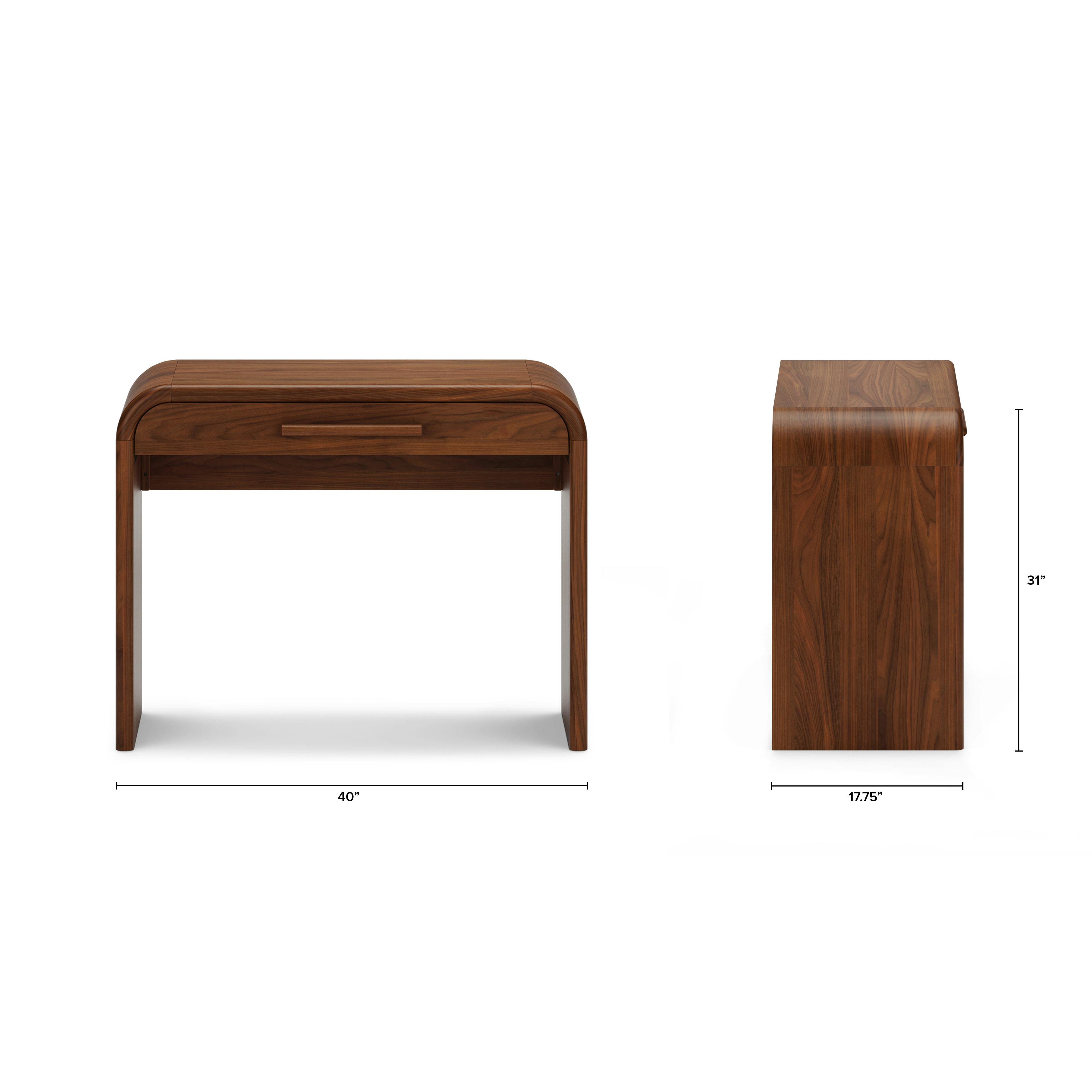 Faydra Walnut Mini Desk | Article