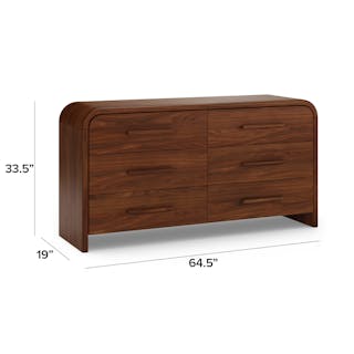 The Faydra Nightstand x Double Dresser Bundle - Primary View 1 of 6 (Click To Zoom).