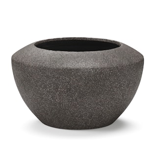 Mithra Small Indoor/Outdoor Planter - Charcoal
