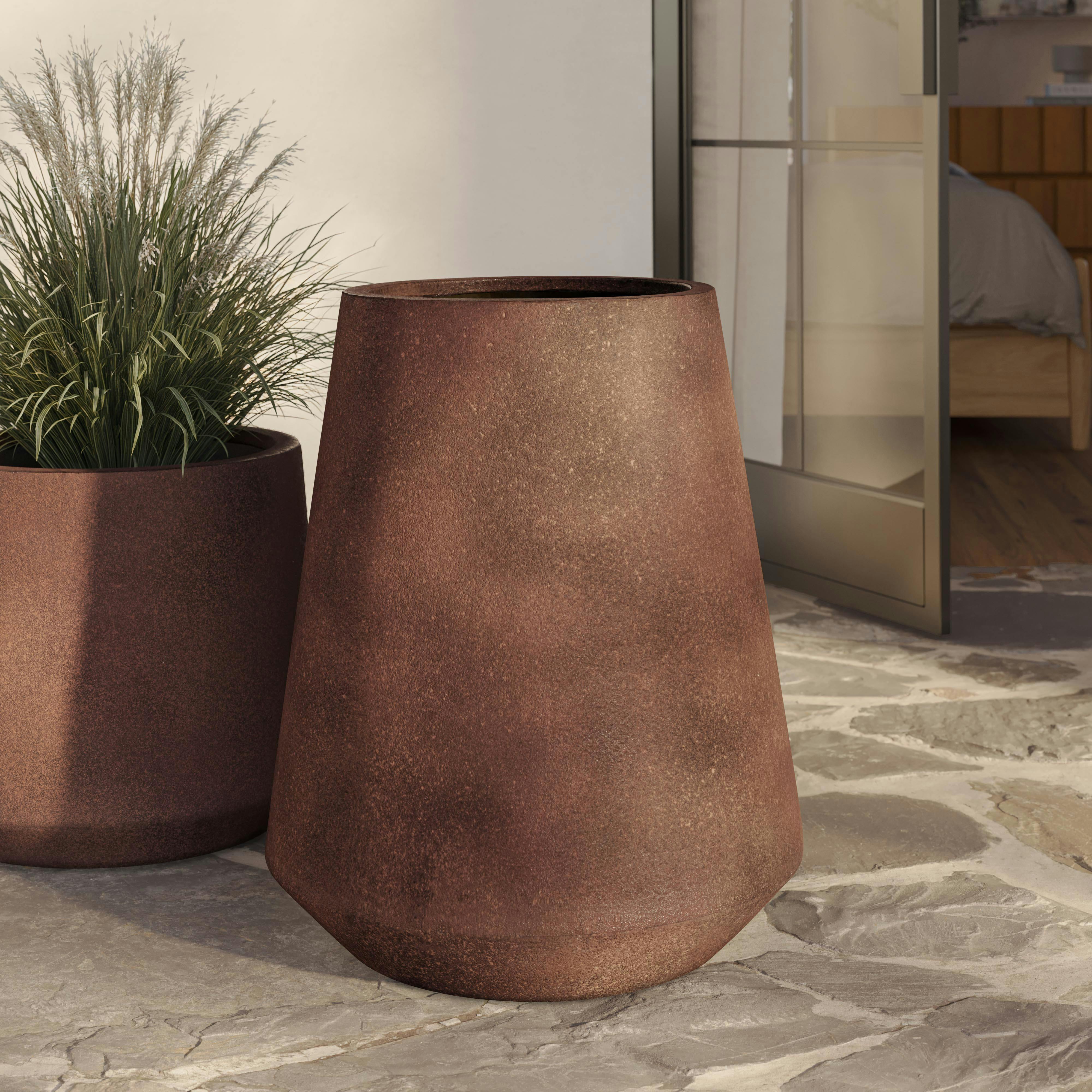 Zayd Molten Large Indoor/Outdoor Planter | Article