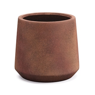 Zayd Short Indoor/Outdoor Planter - Molten