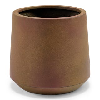 Zayd Short Indoor/Outdoor Planter - Molten