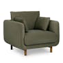 Nora 40.5" Lounge Chair - Felted Green