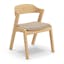 The Meja Dining Chair x Conan Dining Table Bundle - Gallery View 1 of 6.