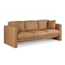 Roxwell 91" Leather Sofa - Charme Tan