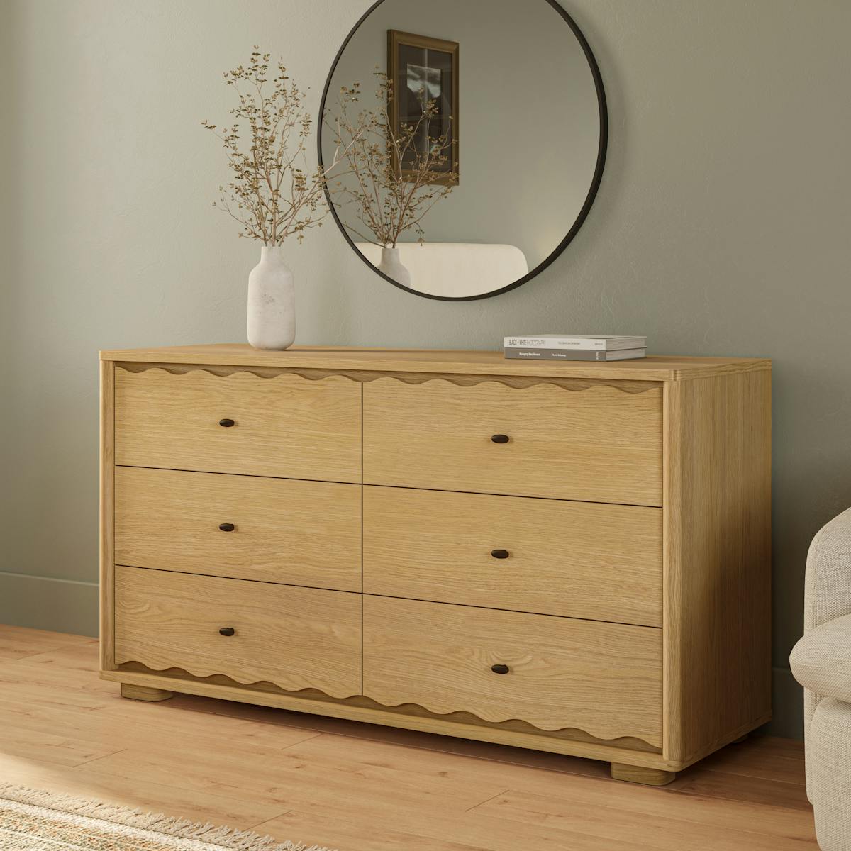 dresser with 6 drawers 6 Drawer Dresser