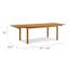 The Ashford Dining Table x Dining Bench x Morton Dining Chair Bundle - Gallery View 1 of 8.
