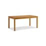 Ashford 66" - 102" Solid Wood Extendable Dining Table - Brushed Natural Oak