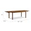 The Ashford Dining Table x Dining Bench x Morton Dining Chair Bundle - Gallery View 1 of 8.
