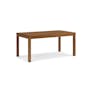 Ashford 66" - 102" Solid Wood Extendable Dining Table - Brushed Smoked Oak