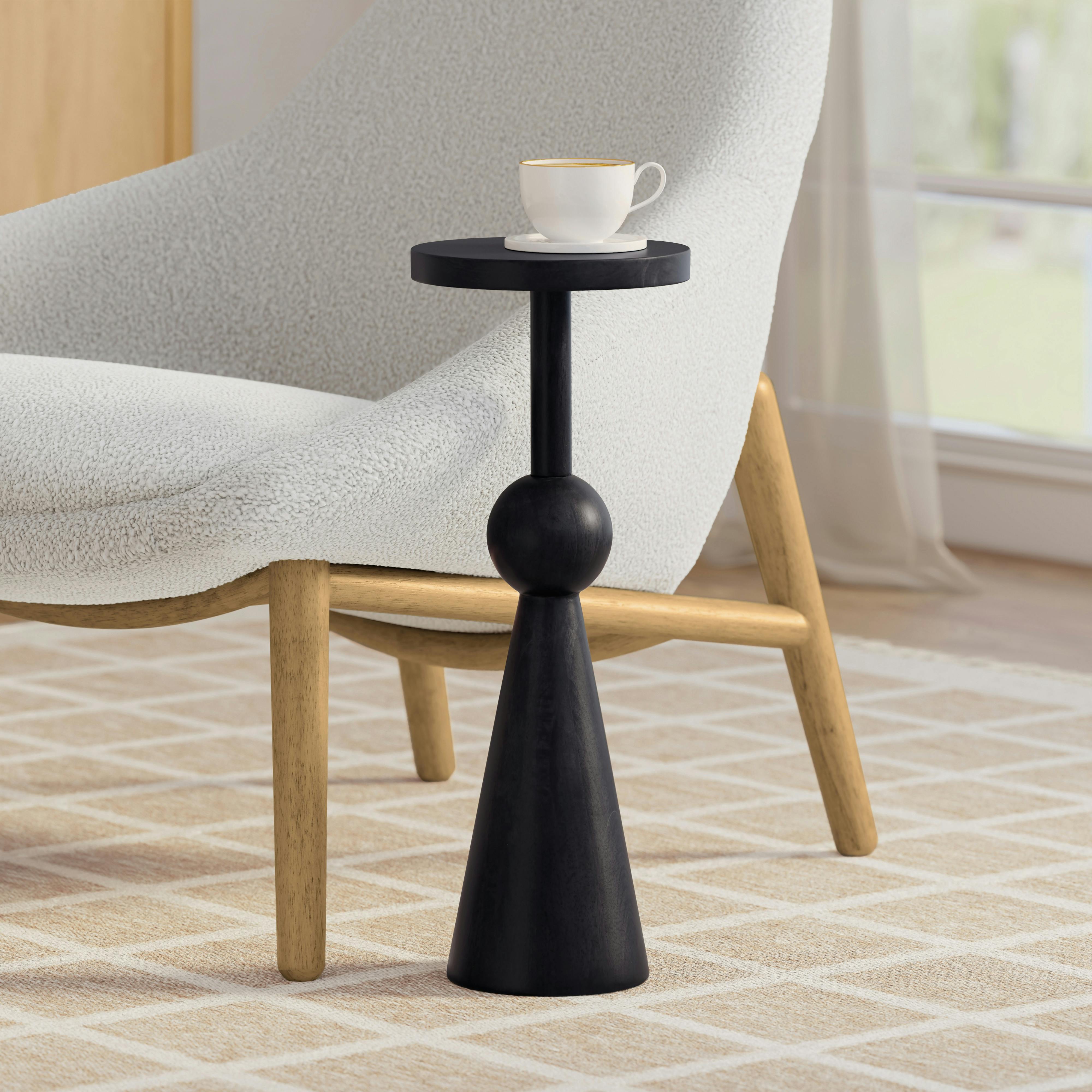 Dahlia Black Drinks Table | Article