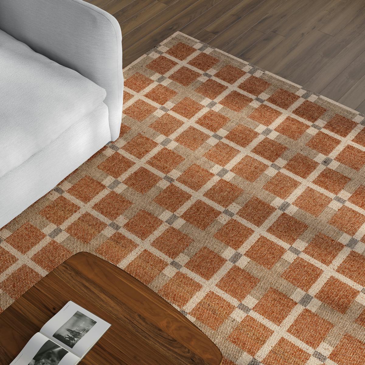 Ilford Windowpane 8 x 10 Area Rug | Article