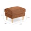 The Hanson Sofa Bed x Ottoman Bundle  - Gallery View 1 of 6.