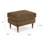 The Hanson Sofa Bed x Ottoman Bundle  - Gallery View 1 of 6.