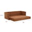 The Hanson Sofa Bed x Ottoman Bundle  - Gallery View 1 of 6.