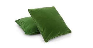 Lucca Grass Green Pillow Set