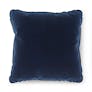 Lucca Velvet Pillow - Plush Cascadia Blue