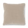 Lucca Velvet Pillow - Plush Pacific Taupe