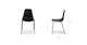 Svelti Pure Black Dining Chair - Gallery View 11 of 11.